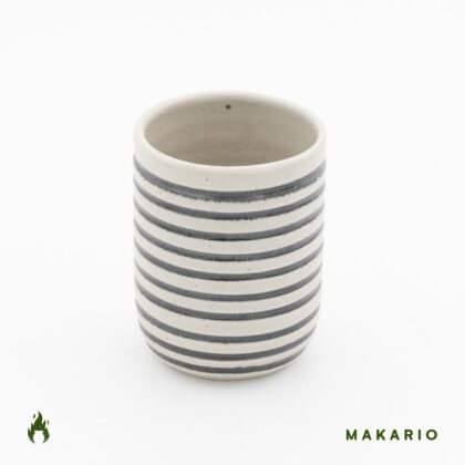 Vaso Boleado Rayado 16oz-Azul Rayado