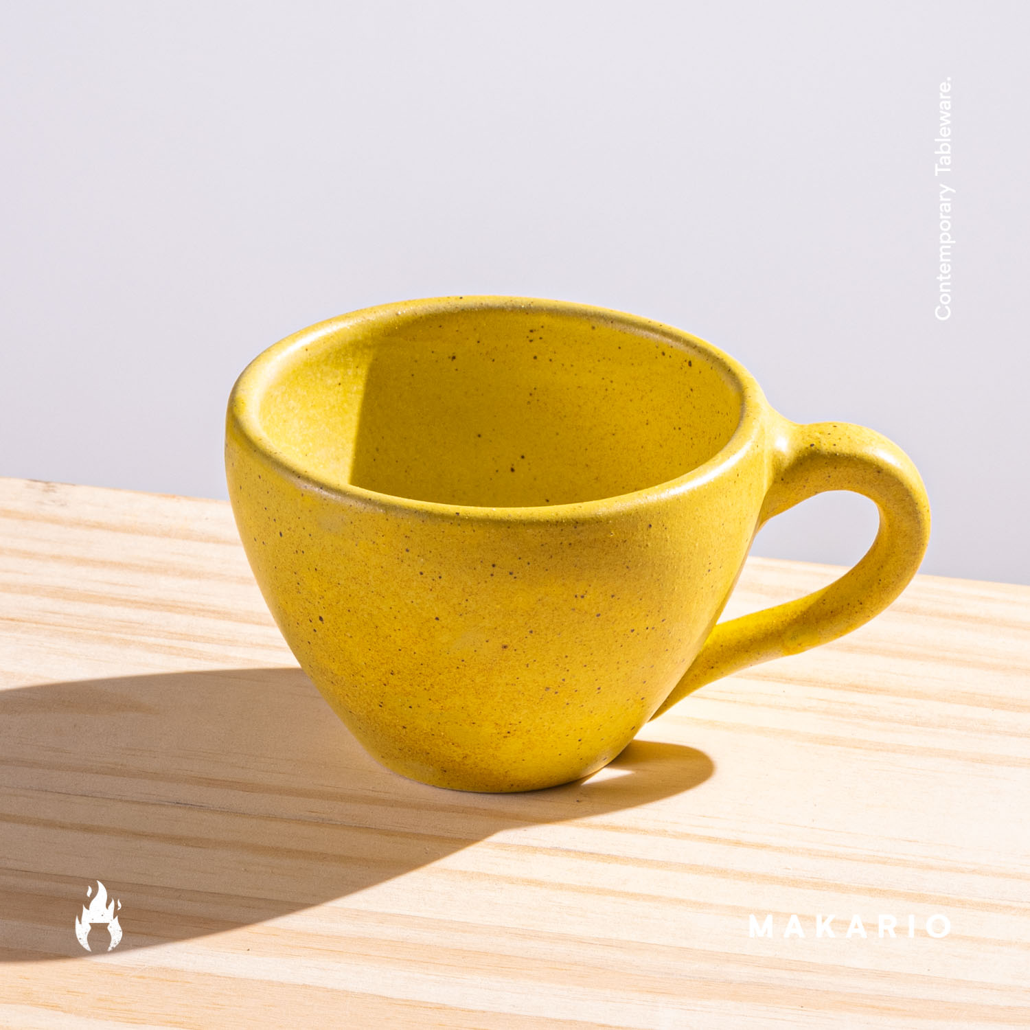 Taza Latte 12oz-Amarillo Mate