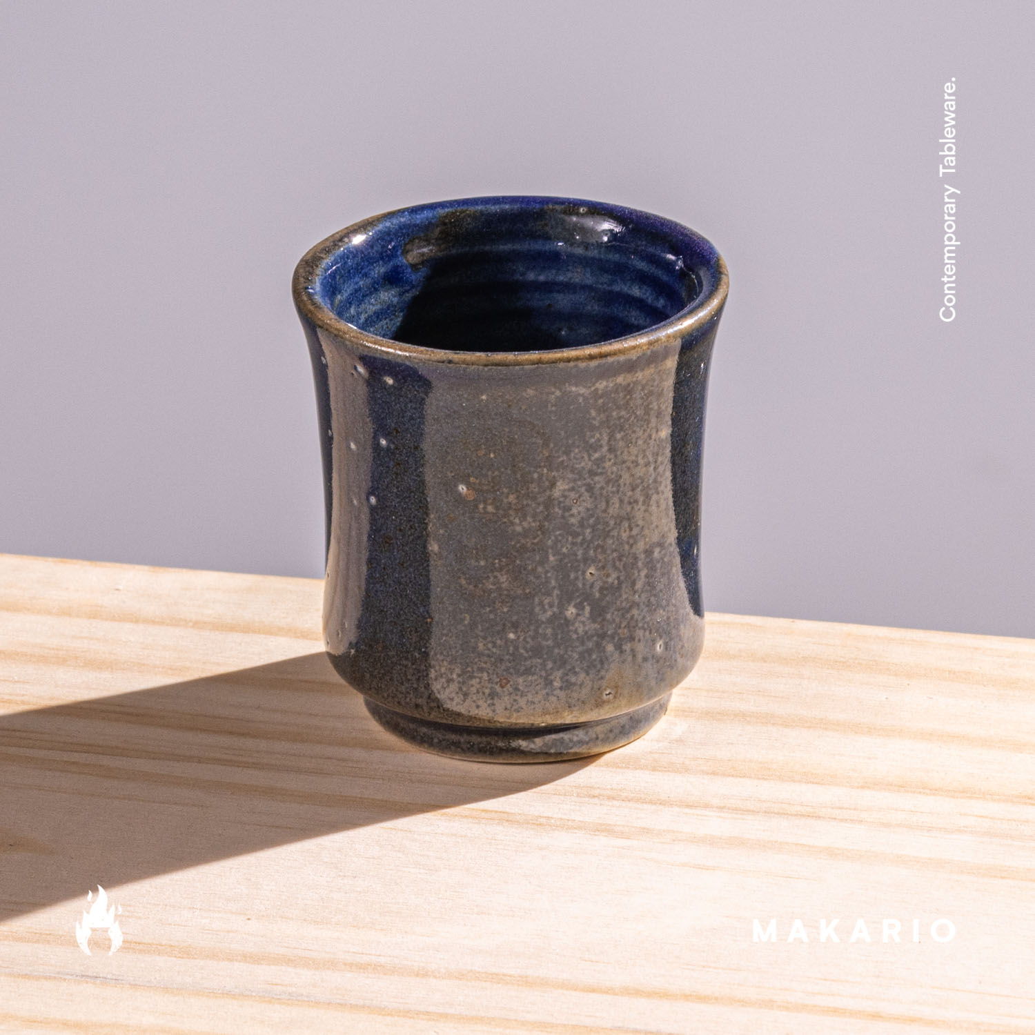 Vaso Sake 4oz-Azul
