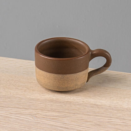 Taza Recta 10oz-Pasta Oxido y Cafe Mate