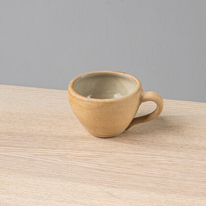 Taza Latte 8oz-Pasta Oxido Interior Natural Brillante