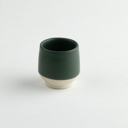 Copita Angular 2.5oz-Verde Mate mitad Pasta Natural