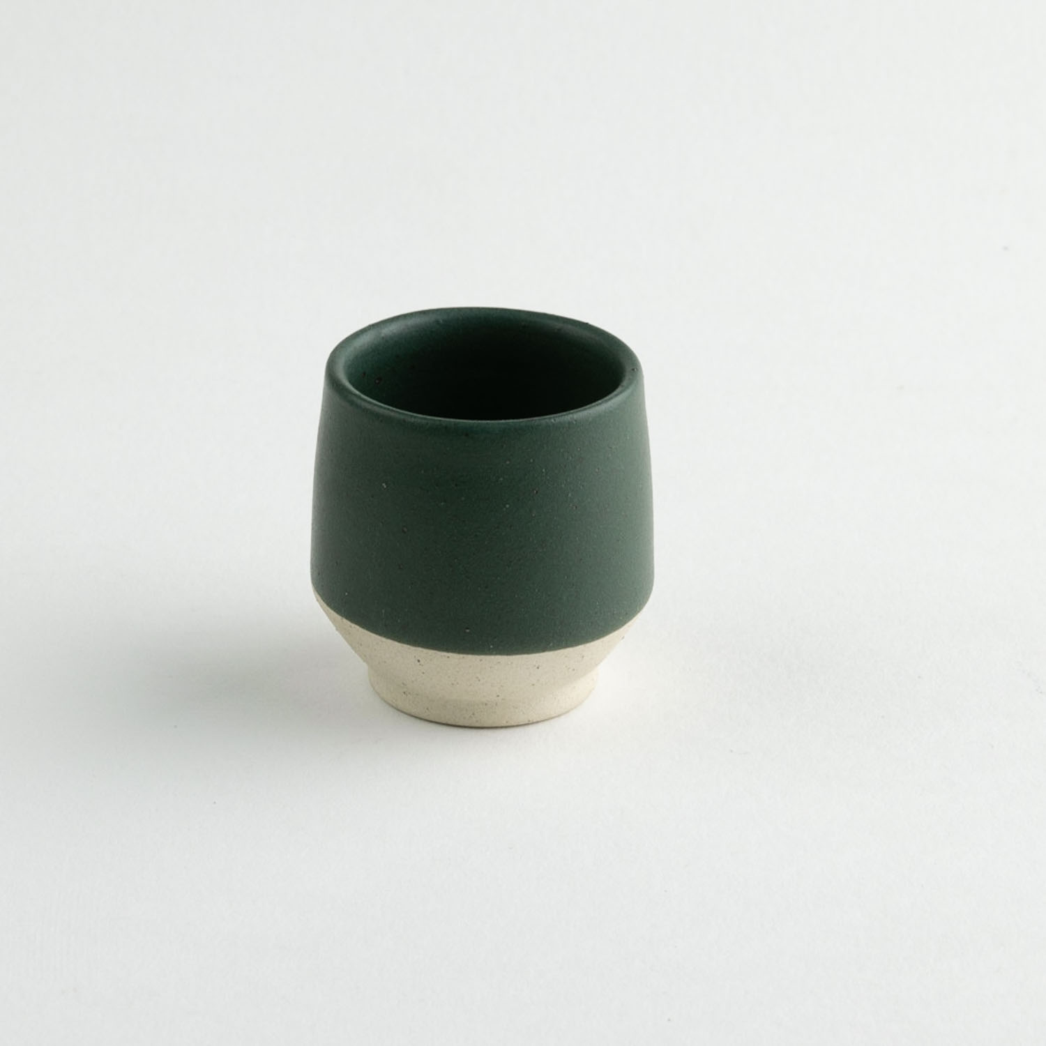 Copita Angular 2.5oz-Verde Mate mitad Pasta Natural