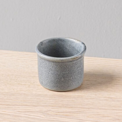 Vaso Recto con Borde 4oz-Azul Mineral