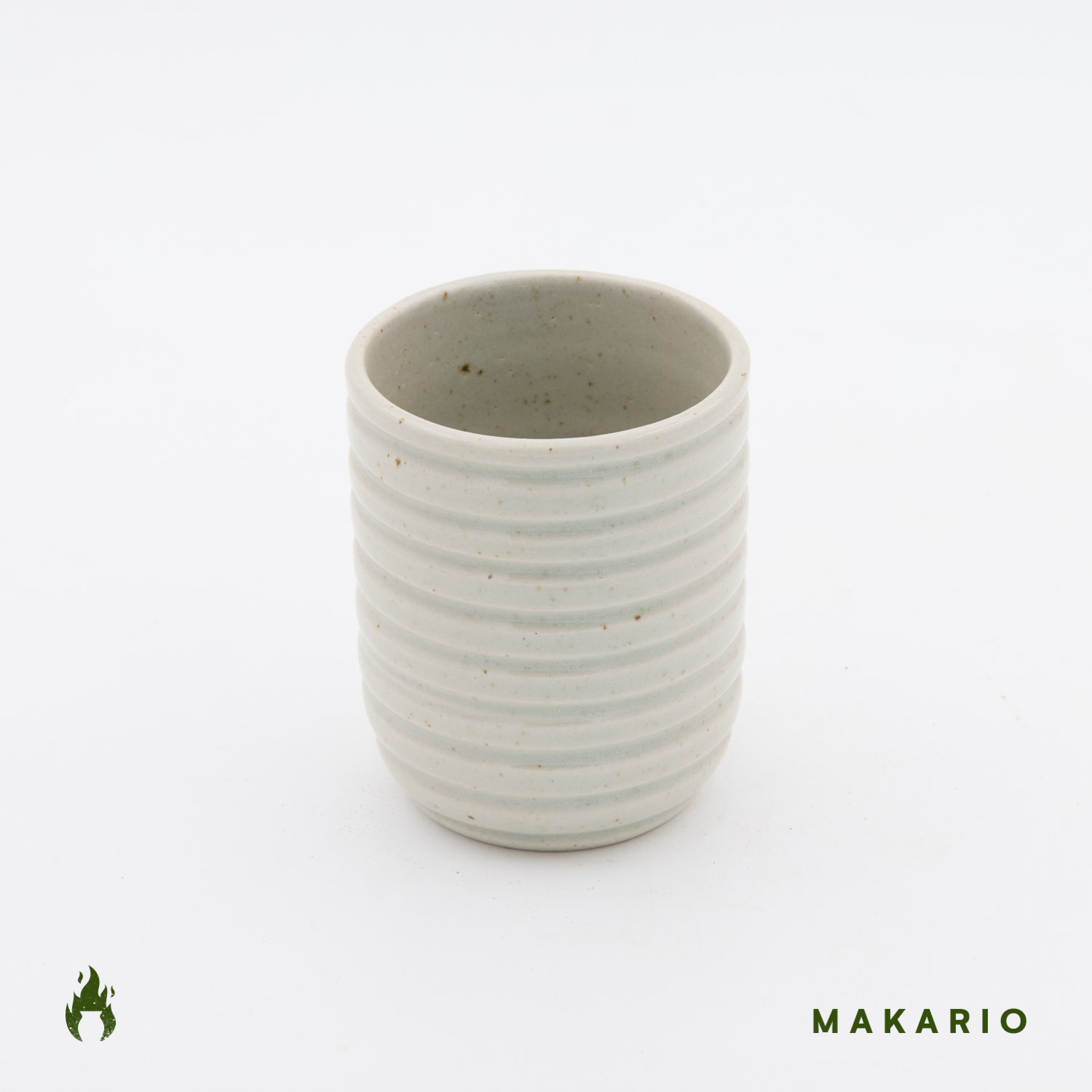 Vaso Boleado Rayado 16oz-Natural Transparente