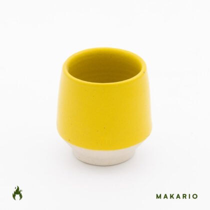 Vaso Angular 12oz-Amarillo Mate