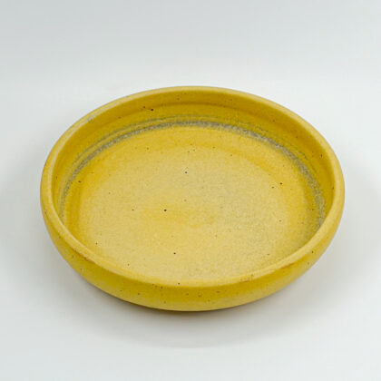 Plato con Relieve 22x4cm-Amarillo