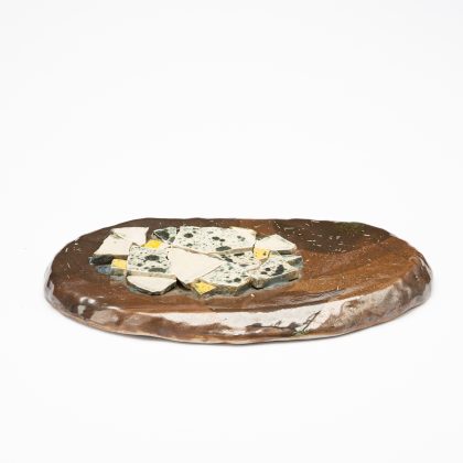 Charola Irregular con Piezas