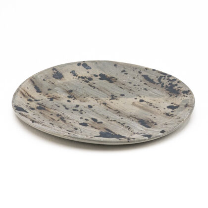 Plato 28cm-Mezcla de pastas con manchas oxido