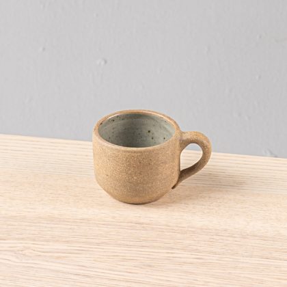 Taza Recta 5oz-Pasta Oxido Interior Natural Brillante