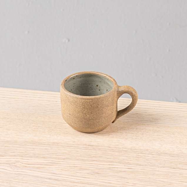 Taza Recta 5oz-Pasta Oxido Interior Natural Brillante