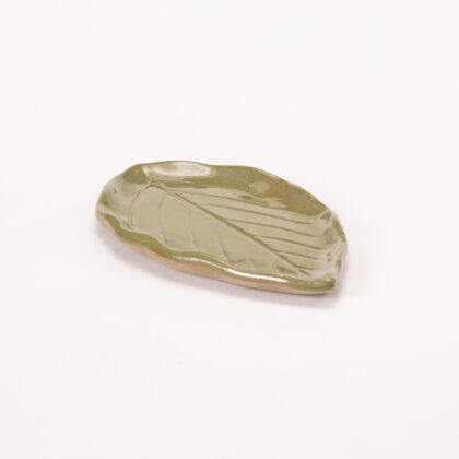 Plato Hoja 18x11cm-Diferentes Acabados