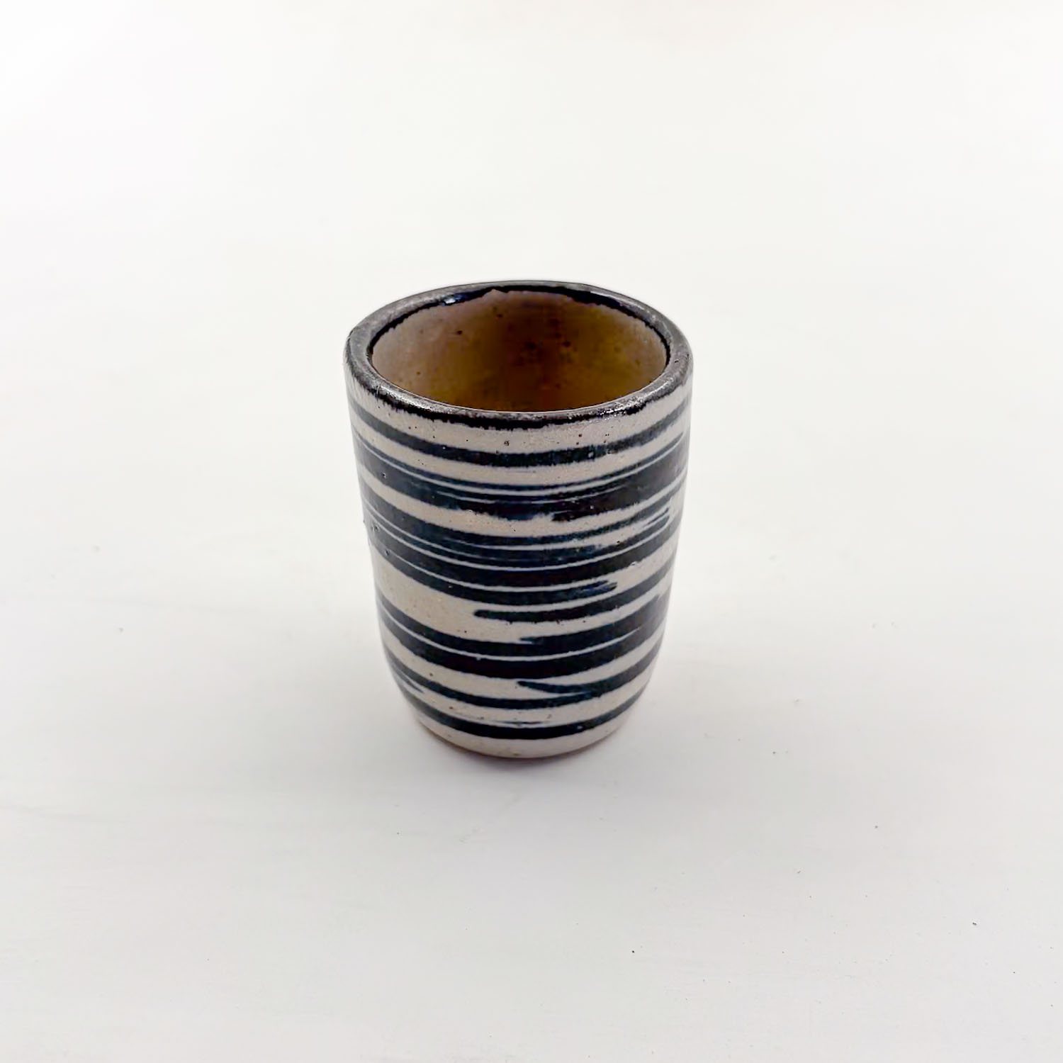 Tequilero 3oz-Blanco y Lumbre Espiral