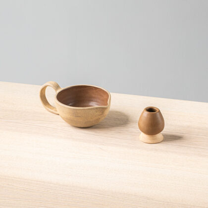 Set Matcha con Agarradera-Pasta Oxido