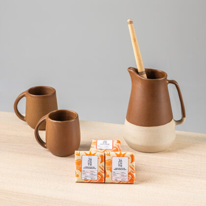 Jarra+Molinillo+2 tazas+ 2 Tabletas