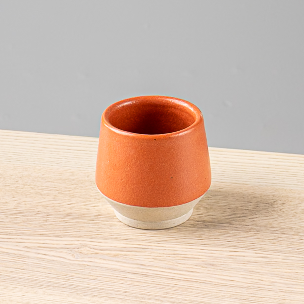 Vaso Angular 10oz-Rosa Mate y Pasta Natural